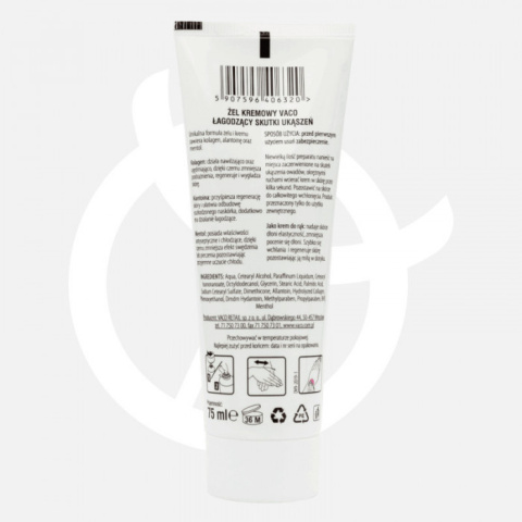 ECO VACO Krem łagodzący 75 ml ECO VACO Krem łagodzący 75 ml