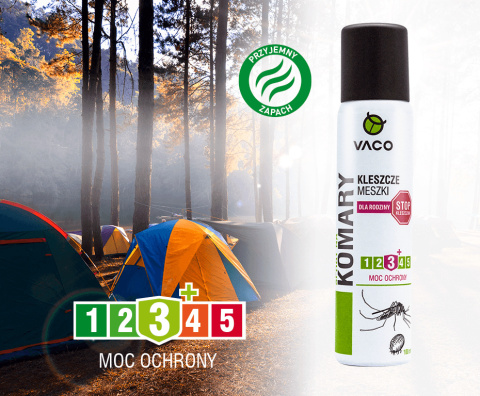 VACO Spray na KOMARY, kleszcze i meszki 100 ml VACO Spray na KOMARY, kleszcze i meszki 100 ml