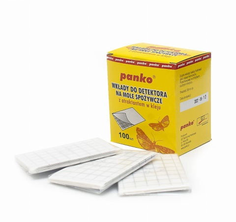 Wkład do detektora na mkliki PANKO 100 szt. Wkład do detektora na mkliki PANKO 100 szt.