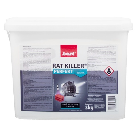 Rat Killer Perfekt kostka 3 kg