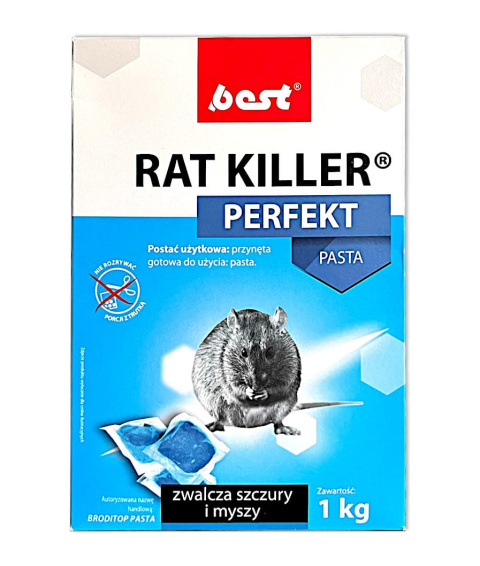 Rat Killer Perfekt pasta 1 kg Rat Killer Perfekt pasta 1 kg