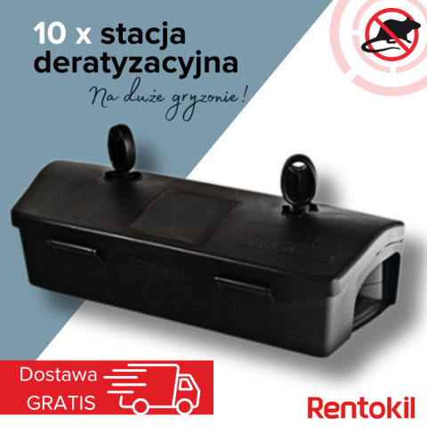 Stacja deratyzacyjna duża ZESTAW 10 szt. Stacja deratyzacyjna duża ZESTAW 10 szt.